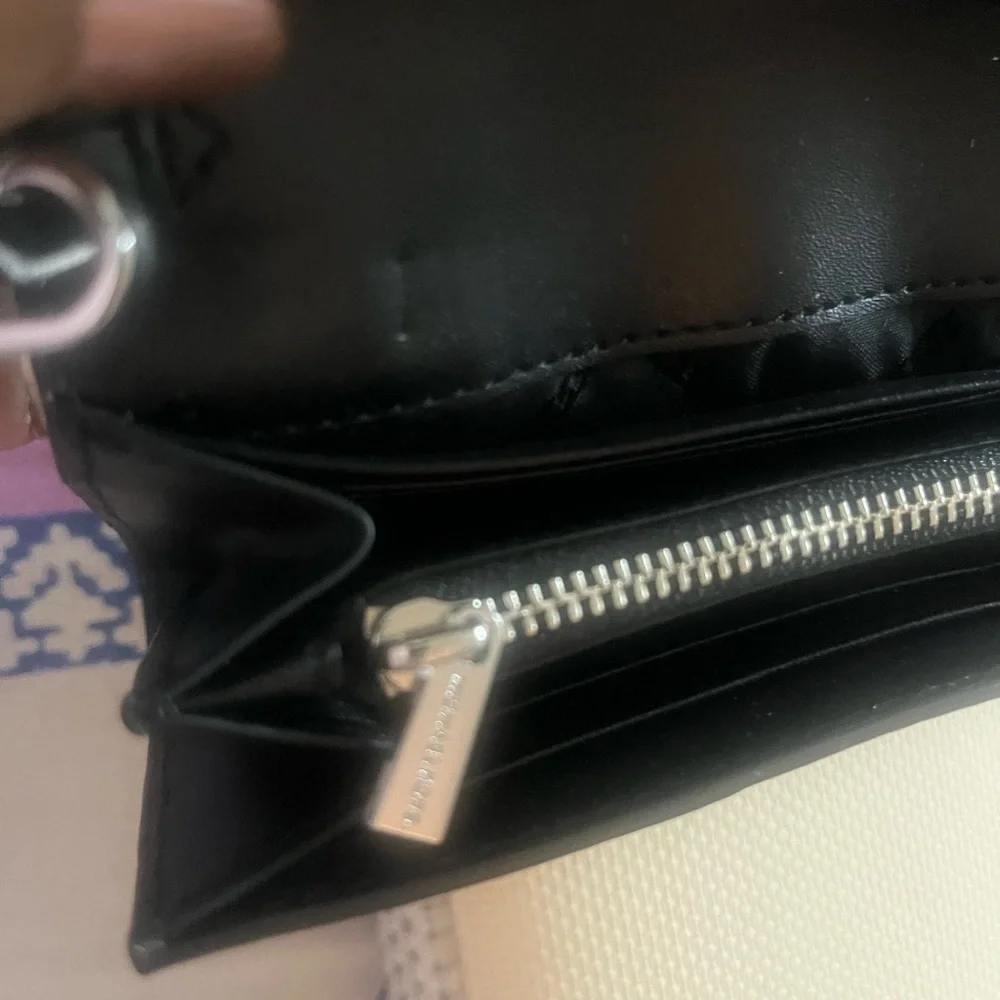 Michael Kors Black and Silver Clutch